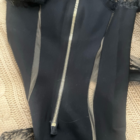 La Perla Black Lace see through Jumpsuit celebrity favorite small IT40 - Picture 7 of 10